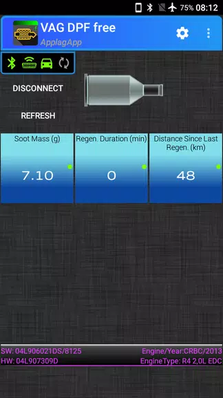 VAG DPF lite Capture d'écran 1