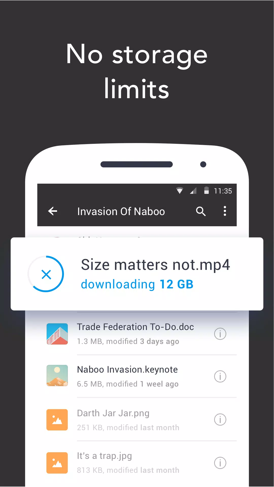 Resilio Sync Captura de tela 3