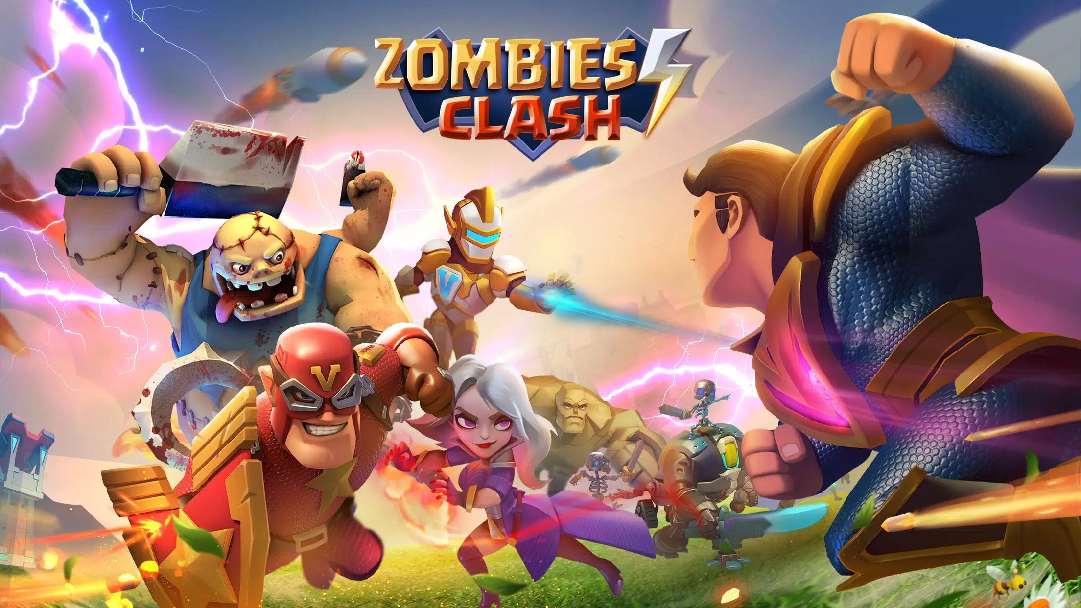 Zombies Clash应用截图第1张