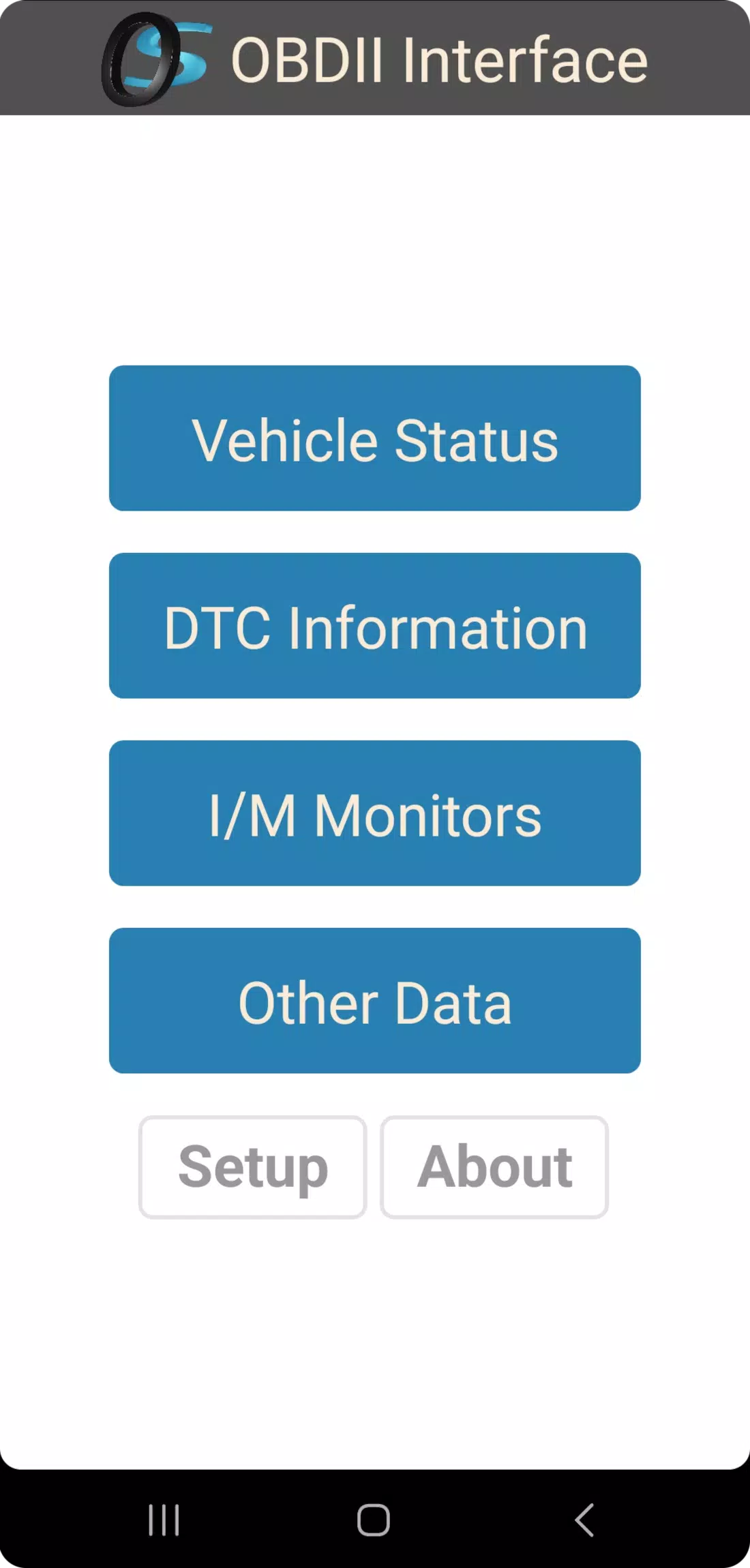 OS OBD2 Interface 스크린샷 1