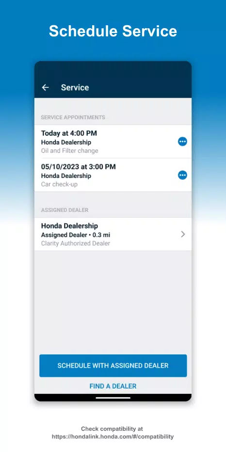 HondaLink Screenshot 4