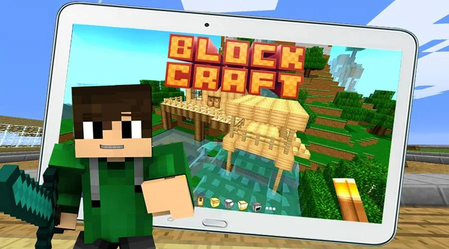 Block Craft 3D: Building and Crafting スクリーンショット 1