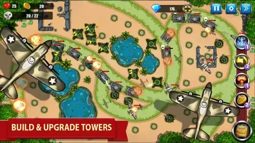 Tower Defense: Toy War स्क्रीनशॉट 1