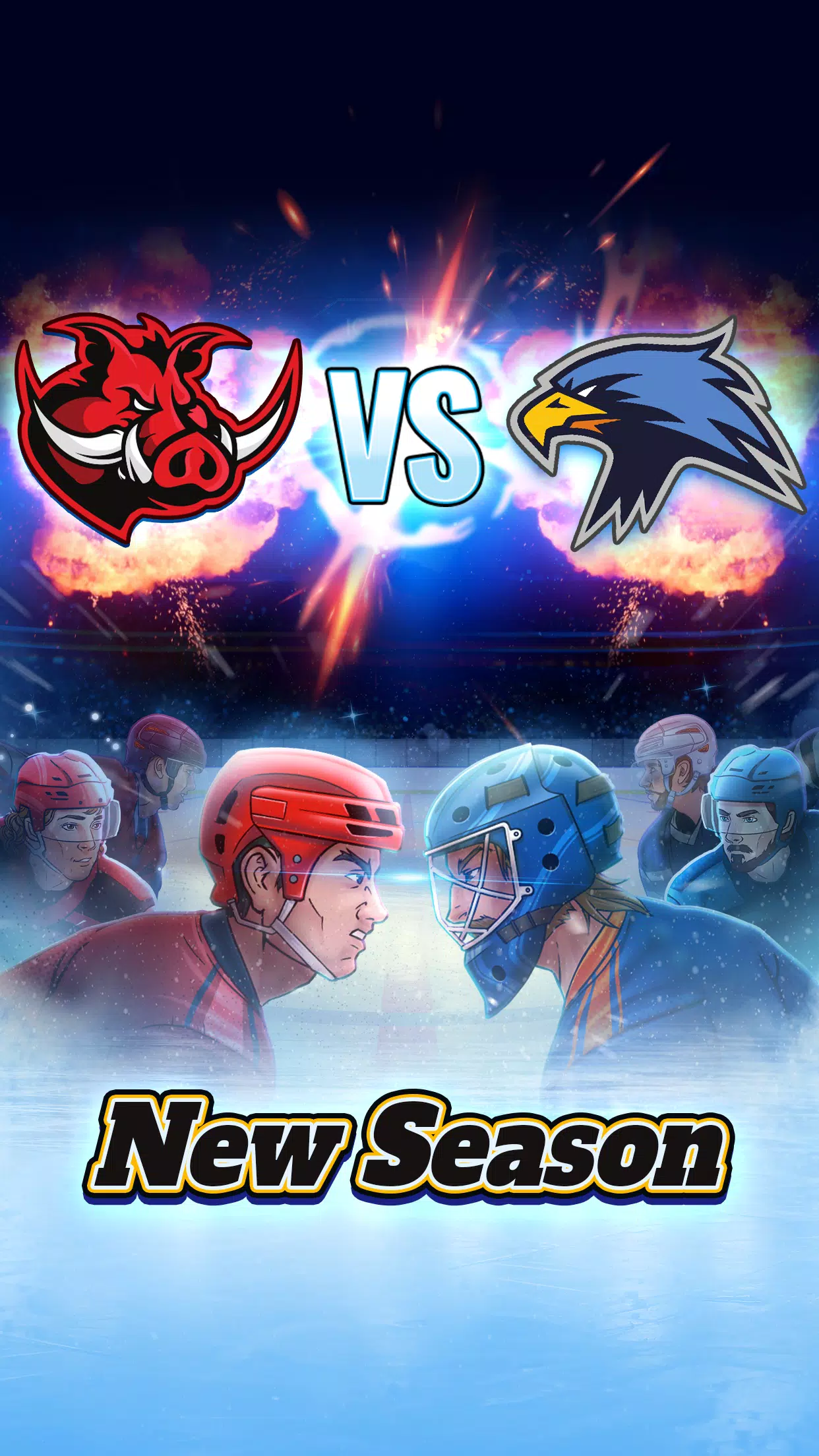 Superstar Hockey Captura de tela 1