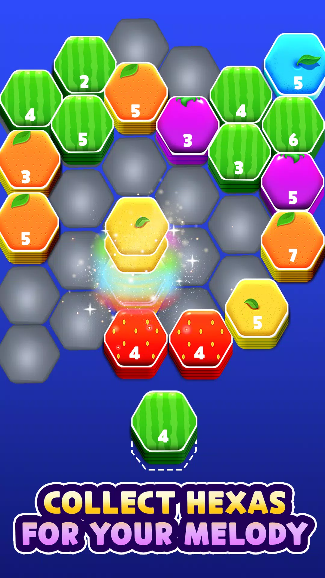 Hexa Music - Color Puzzle 스크린샷 4