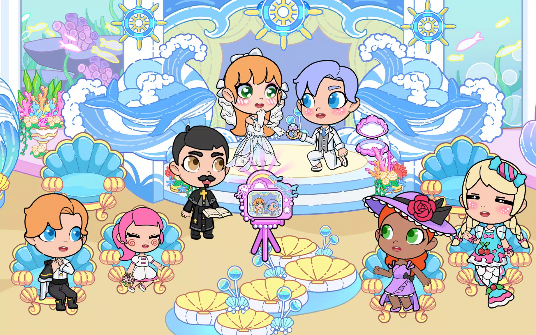 Mermaid Wedding World Screenshot 1