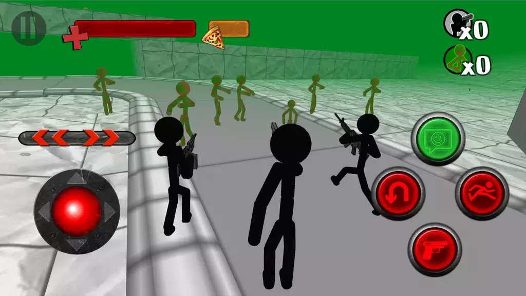 Stickman Zombie 3D Captura de tela 3