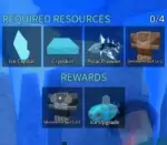 Image showing requirements to upgrade the Glimmerfin Suit to level 2