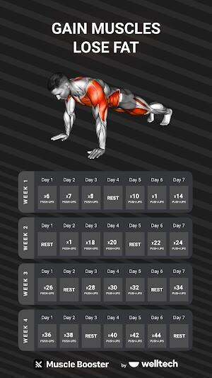 Workout Planner Muscle Booster应用截图第4张