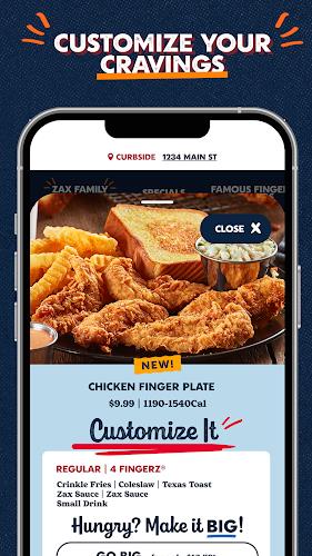 Zaxbys Captura de tela 3