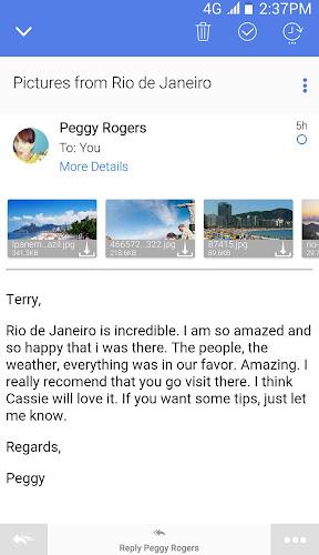 Type App mail - email app Captura de tela 2