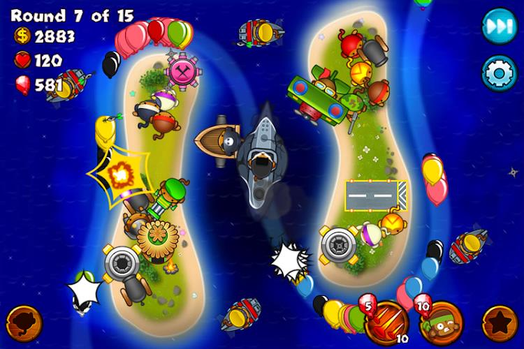 Bloons Monkey City Captura de tela 2