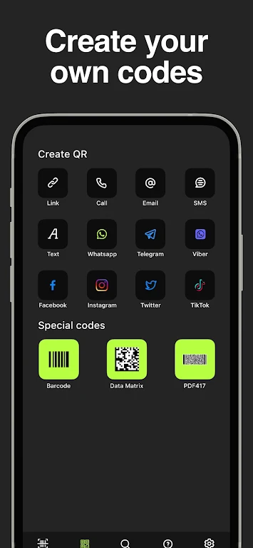 QR code Scanner & Creator Скриншот 3