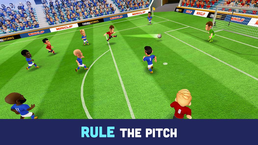 Mini Football - Mobile Soccer Mod Capture d'écran 3