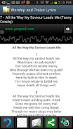 Worship and Praise Lyrics 스크린샷 4