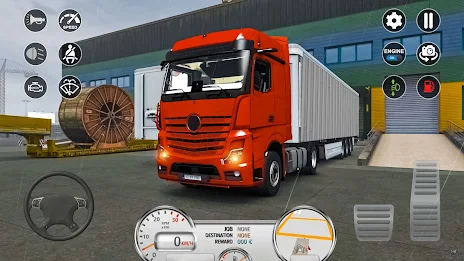 Euro Cargo Truck Simulator Pro स्क्रीनशॉट 1