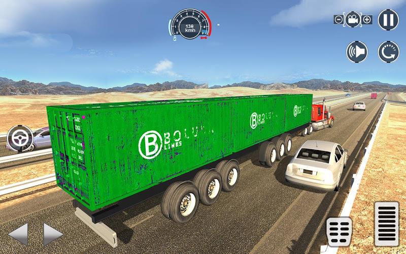 Heavy Truck Simulator Driving Captura de pantalla 2