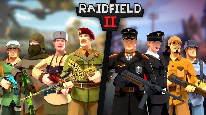 Raidfield 2 - Online WW2 Shoot スクリーンショット 1