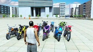 Indian Bike Driving Games 3D Captura de tela 2