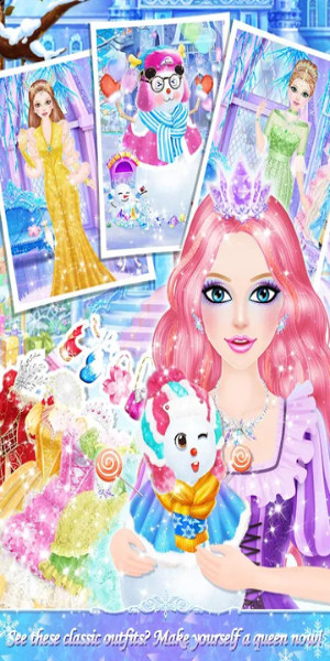 Princess Salon: Frozen Party Screenshot 3