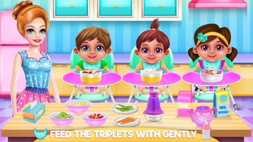 Crazy Mommy Triplets Care स्क्रीनशॉट 4