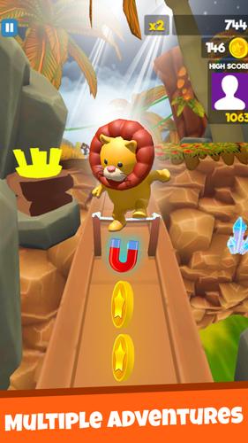Jungle Run Animal Running Game Screenshot 3