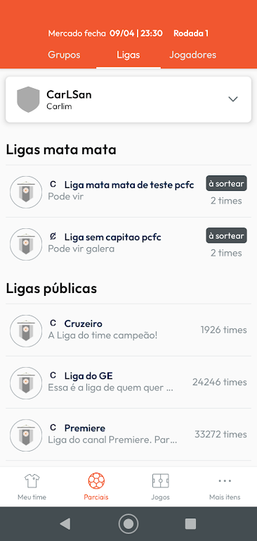 Parciais CFC 스크린샷 4