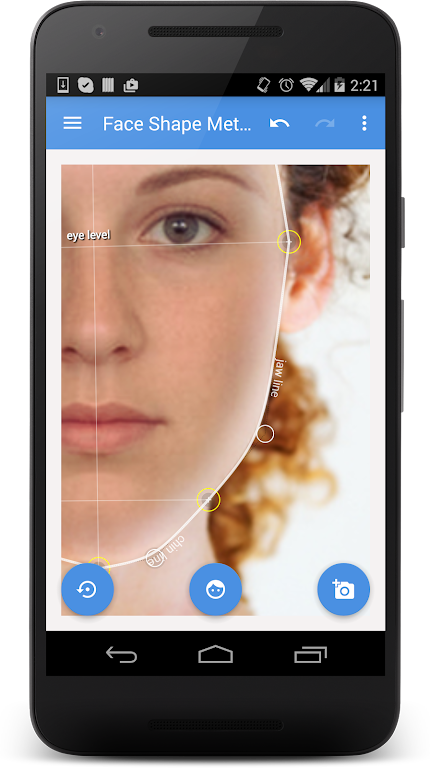 Face Shape Meter | Custom Capture d'écran 3
