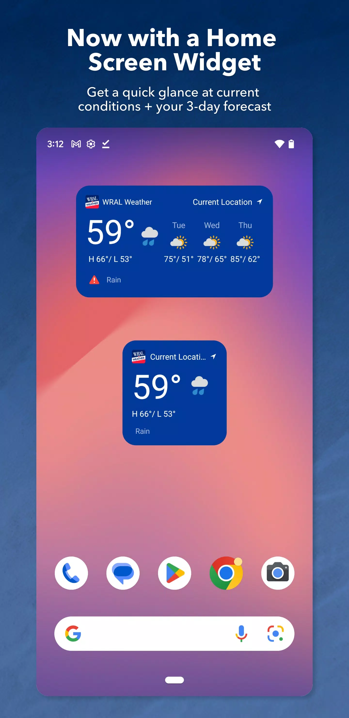 WRAL Weather Captura de pantalla 3