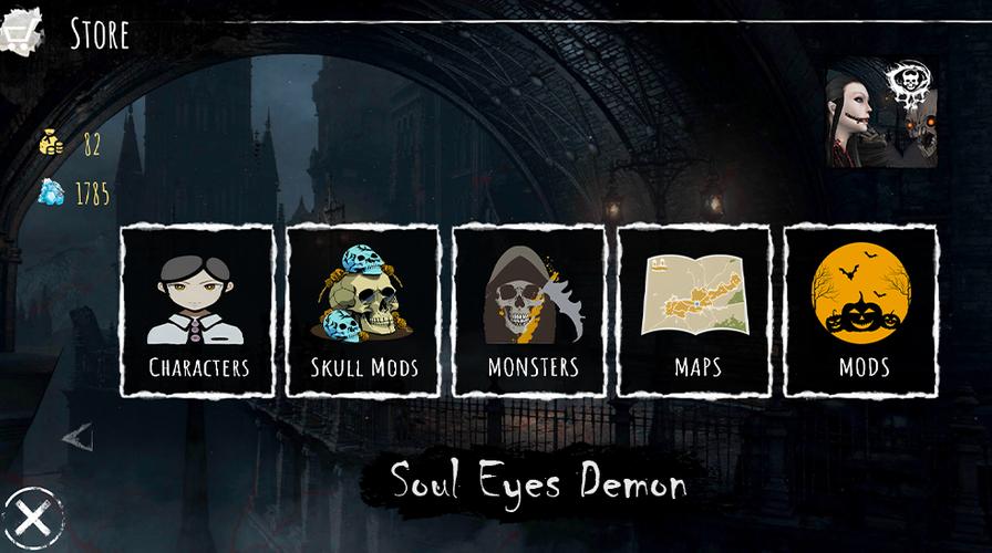 Soul Eyes Demon: Horror Skulls应用截图第2张