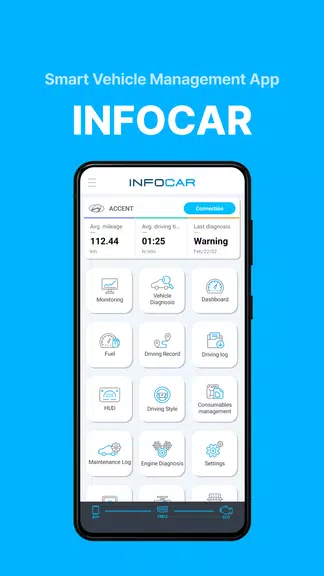 Infocar - OBD2 ELM Diagnostic Captura de pantalla 1