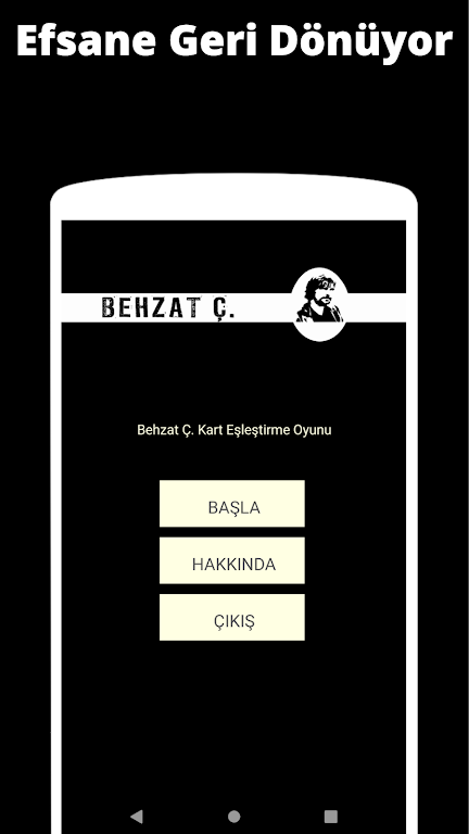 Behzat C. Card Matching Game Captura de pantalla 1