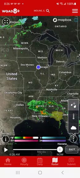WQAD Storm Track 8 Weather Captura de tela 2