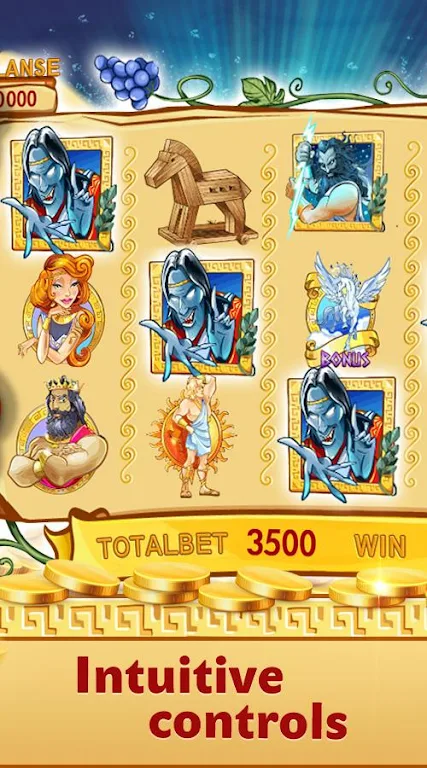 Greek Legends Slots Captura de pantalla 2