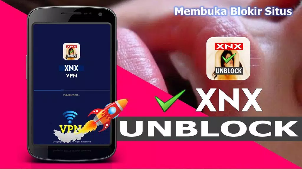 VPN Unblock XnX - Buka Situs X-Video & Sites スクリーンショット 1