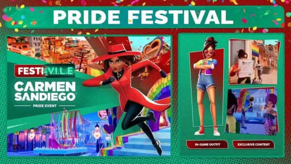 Carmen Sandiegos FestiVILE: Neue Outfits und das PRIDE-Event
