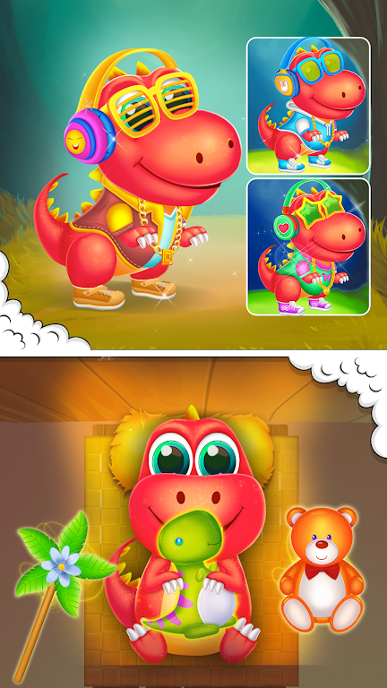 Dino daycare game Captura de pantalla 4