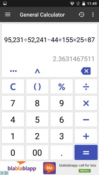 ClevCalc - Calculadora Captura de pantalla 4