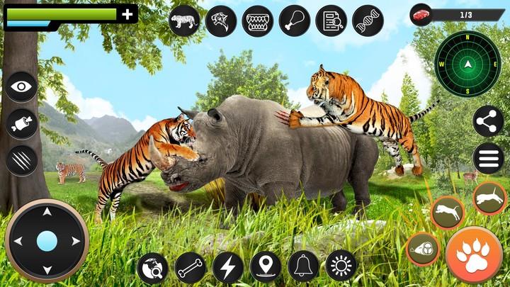 Tiger Simulator Animal Game 3D應用截圖第3張