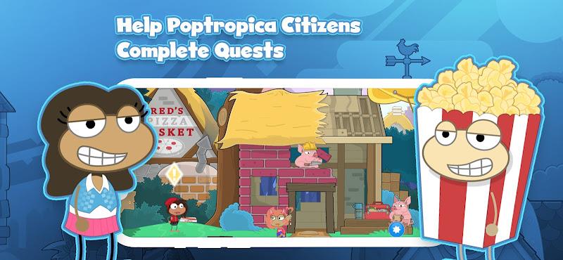 Poptropica Captura de tela 3