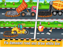 Construction Truck Kids Game स्क्रीनशॉट 2