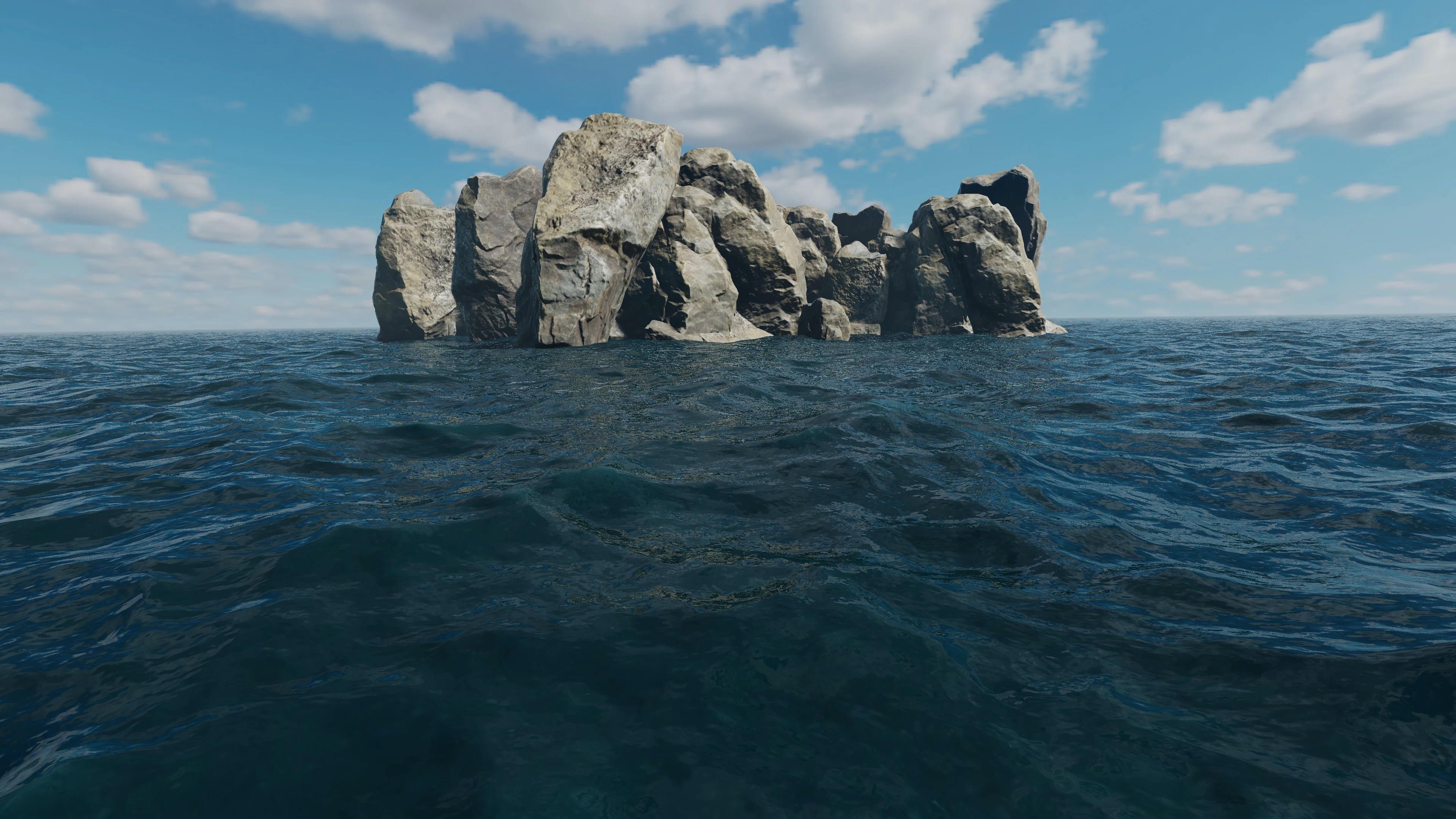 Seascape Benchmark - GPU test スクリーンショット 1