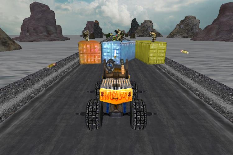Crazy Monster Truck Fighter -應用截圖第3張