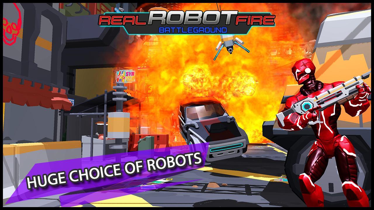 War Robot Game: Battle Shooter स्क्रीनशॉट 1