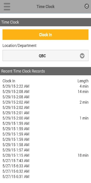 TrackSmart Scheduling Screenshot 2