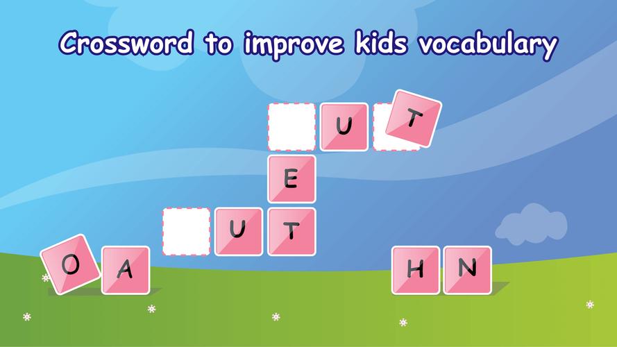 Niños Aprender Word Game Captura de pantalla 4