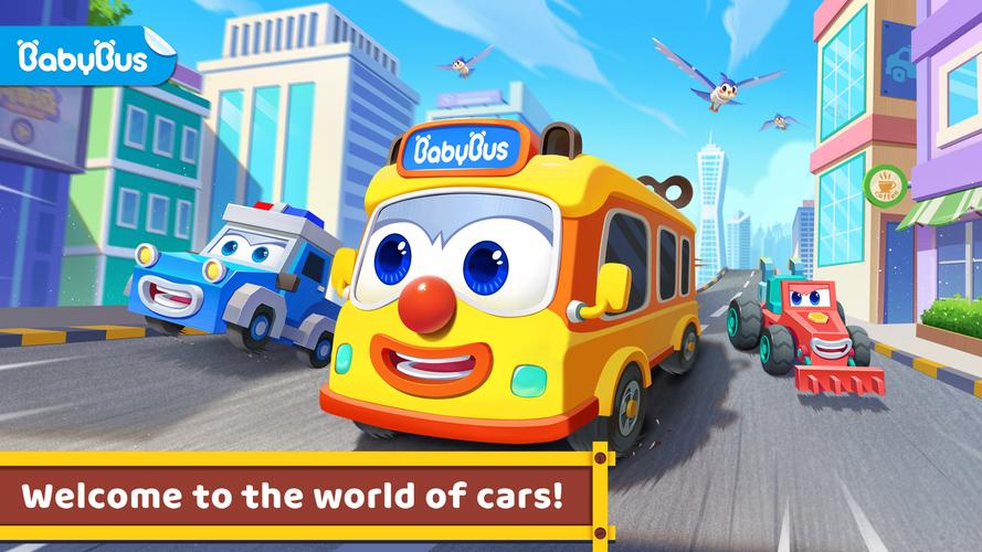 Baby Panda's Car World स्क्रीनशॉट 1