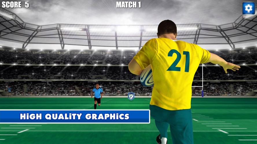 Rugby Rush Screenshot 1