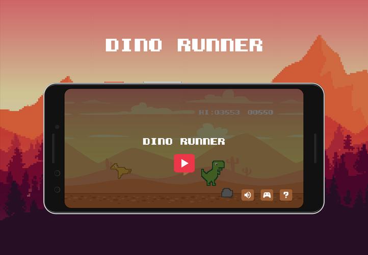 Dino - desert runner 스크린샷 1