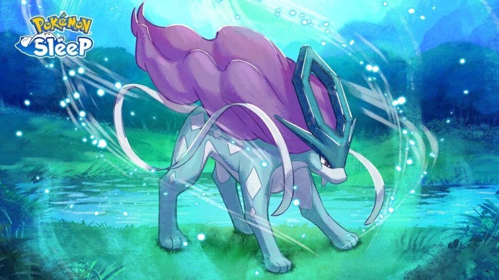 ¡Pokémon Sleep lanza el evento de investigación Suicune!